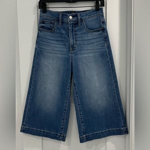 GAP Denim Indigo Culotte Jeans, Size 0/25